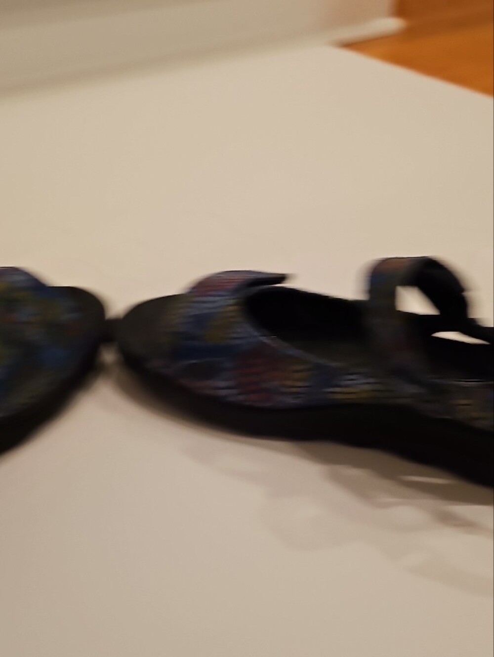 Wolky Jewel Fantasy Pichu Blue Multi-Color Snake-Print Adjustable Strap Sandals - Picture 6 of 9